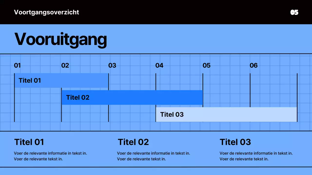 Kitscherig vergadermateriaal in blauw
