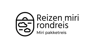 Eenvoudig, strak, geïllustreerd reisbureau-logo