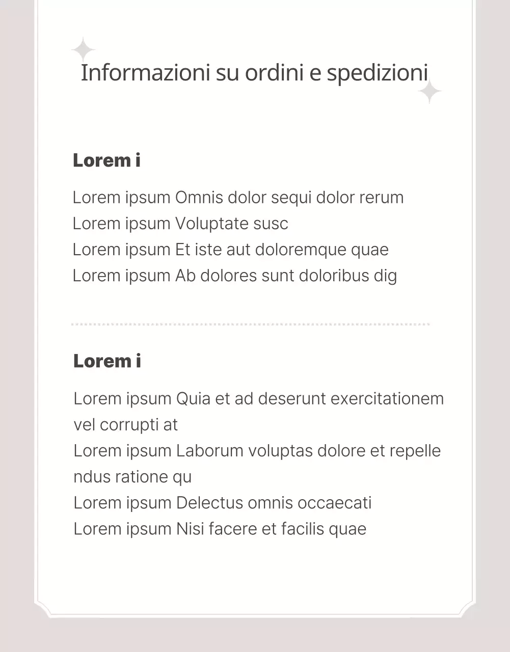 Promuovere una torta da forno classica in beige