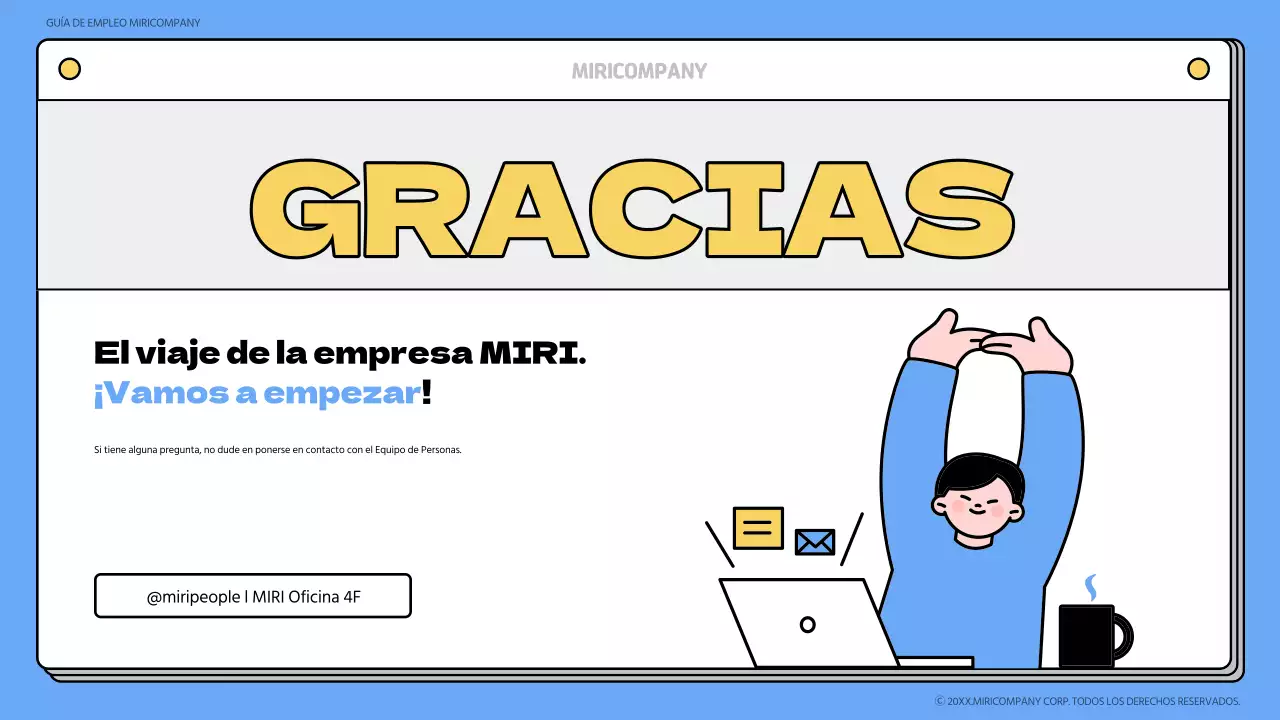 Materiales de formación del libro de embarque azul y amarillo