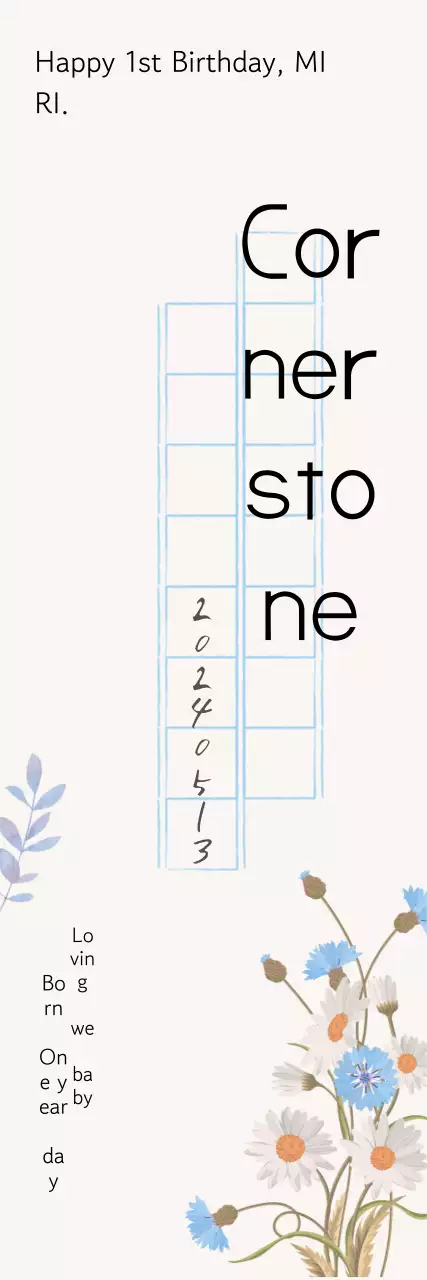 Mensagem de feliz aniversário em papel manuscrito vintage