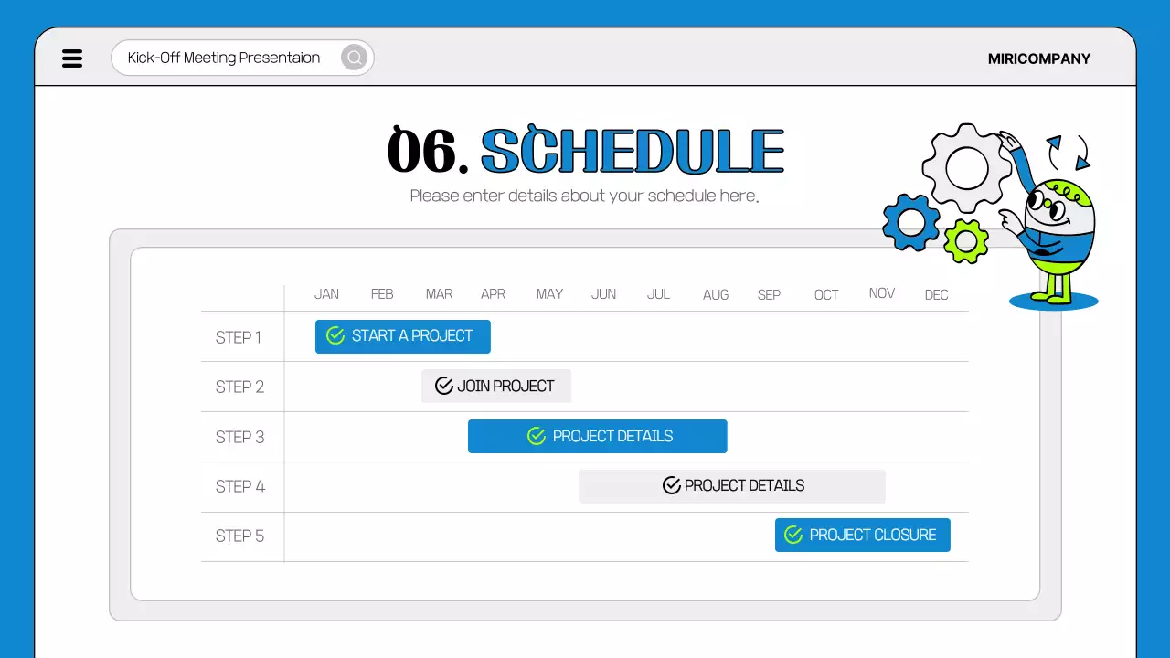 Blue Clean Meeting Presentation