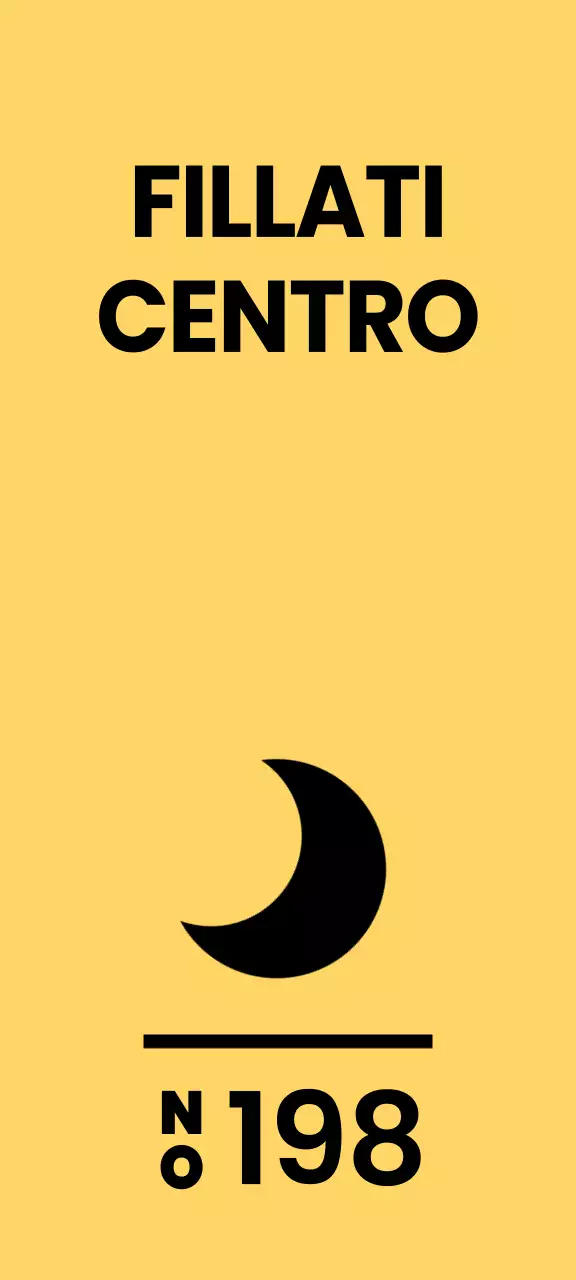 Design semplice con icona della luna