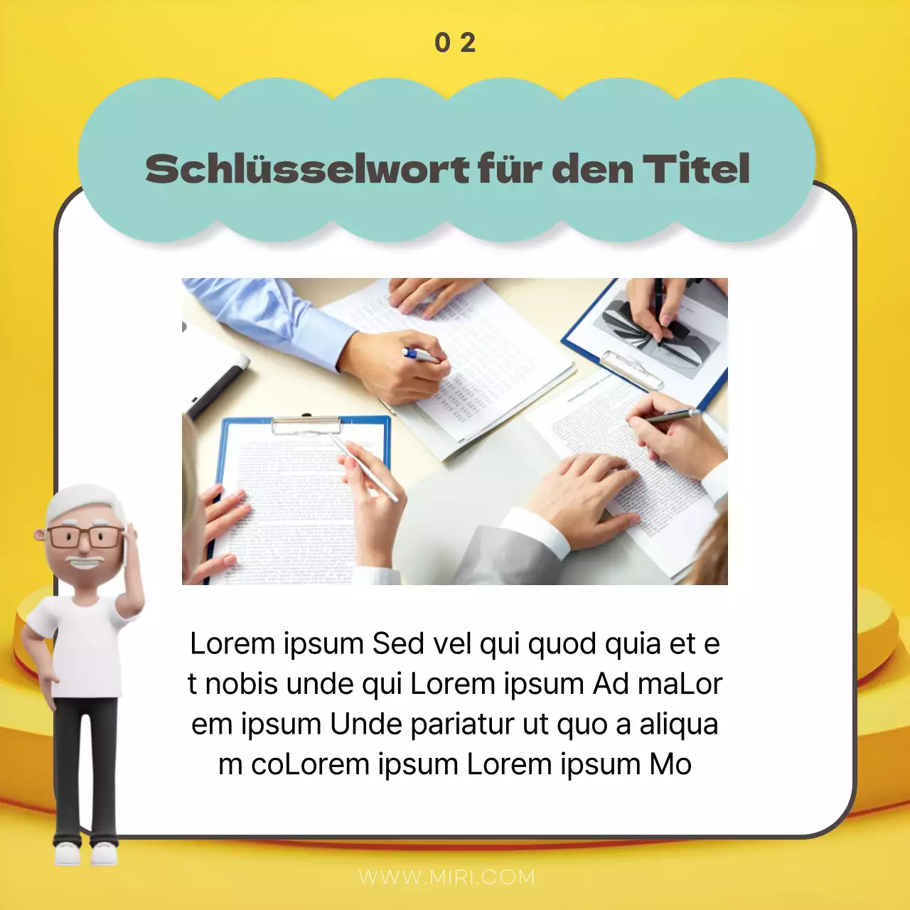 Ein kitschiges Durcheinander in Gelb und Hellblau