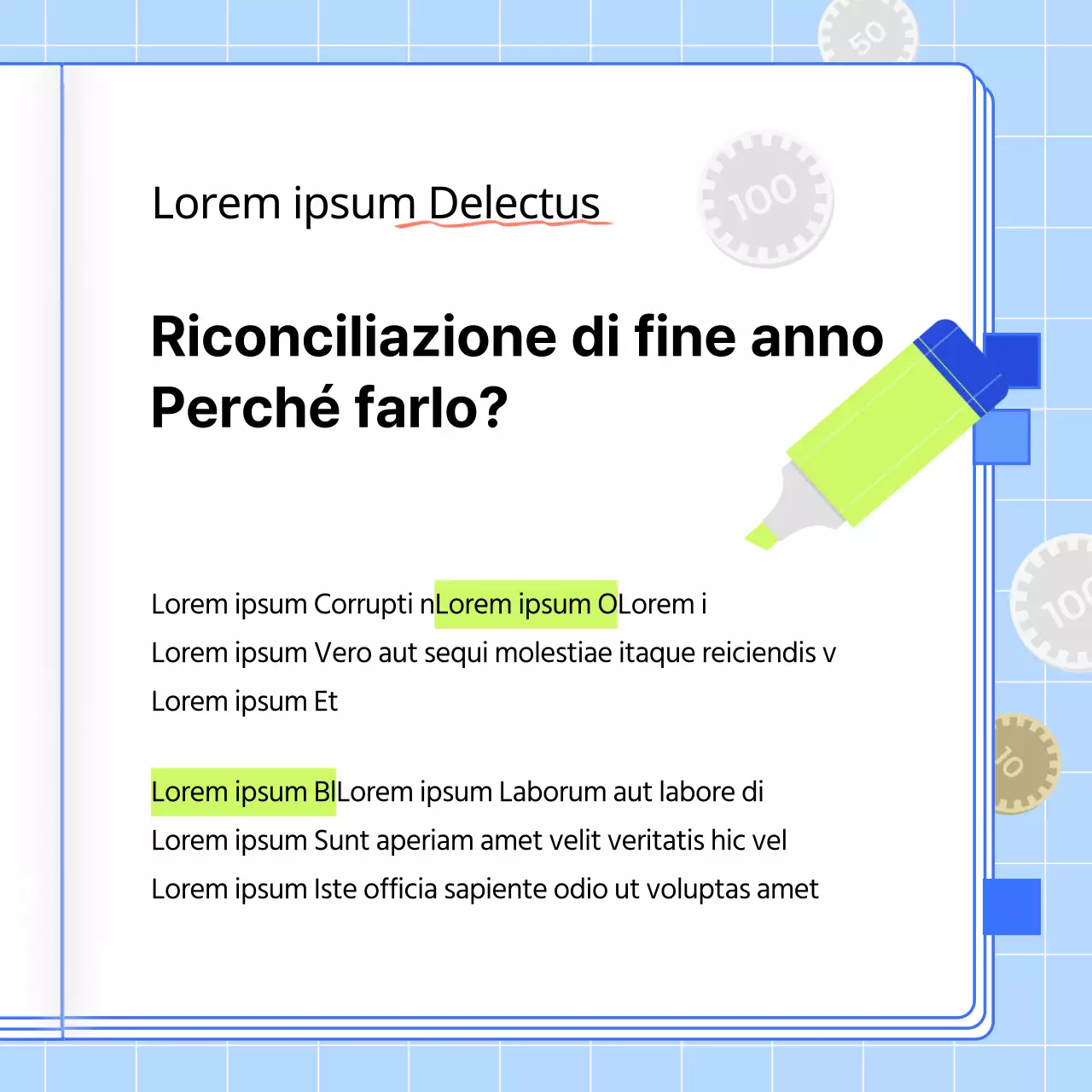 Informazioni sulla Guida blu alla riconciliazione di fine anno