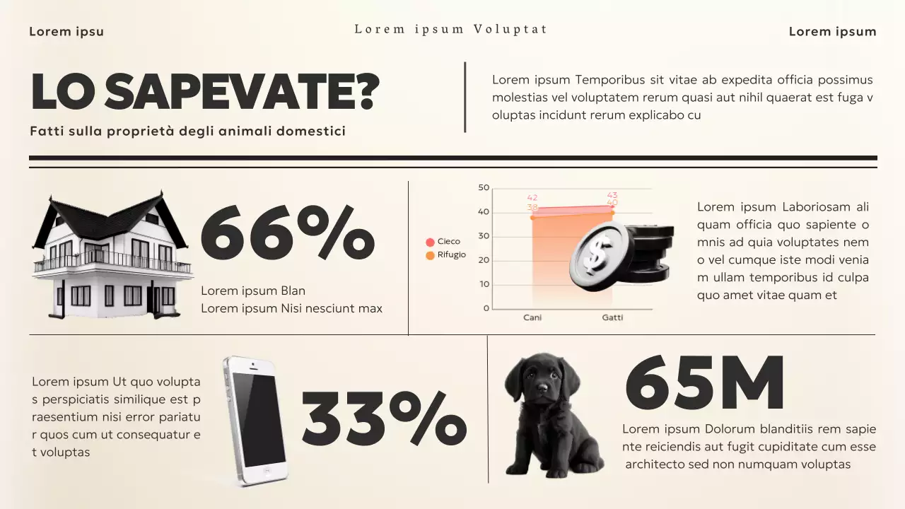 Nero e beige Tema notizie vintage Materiale aziendale