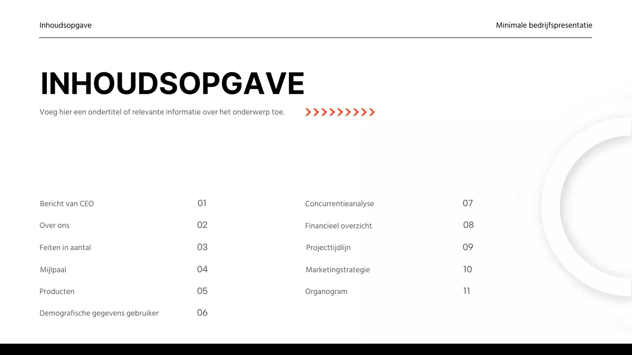 Zwart en rood klassiek zakelijk rapportagemateriaal