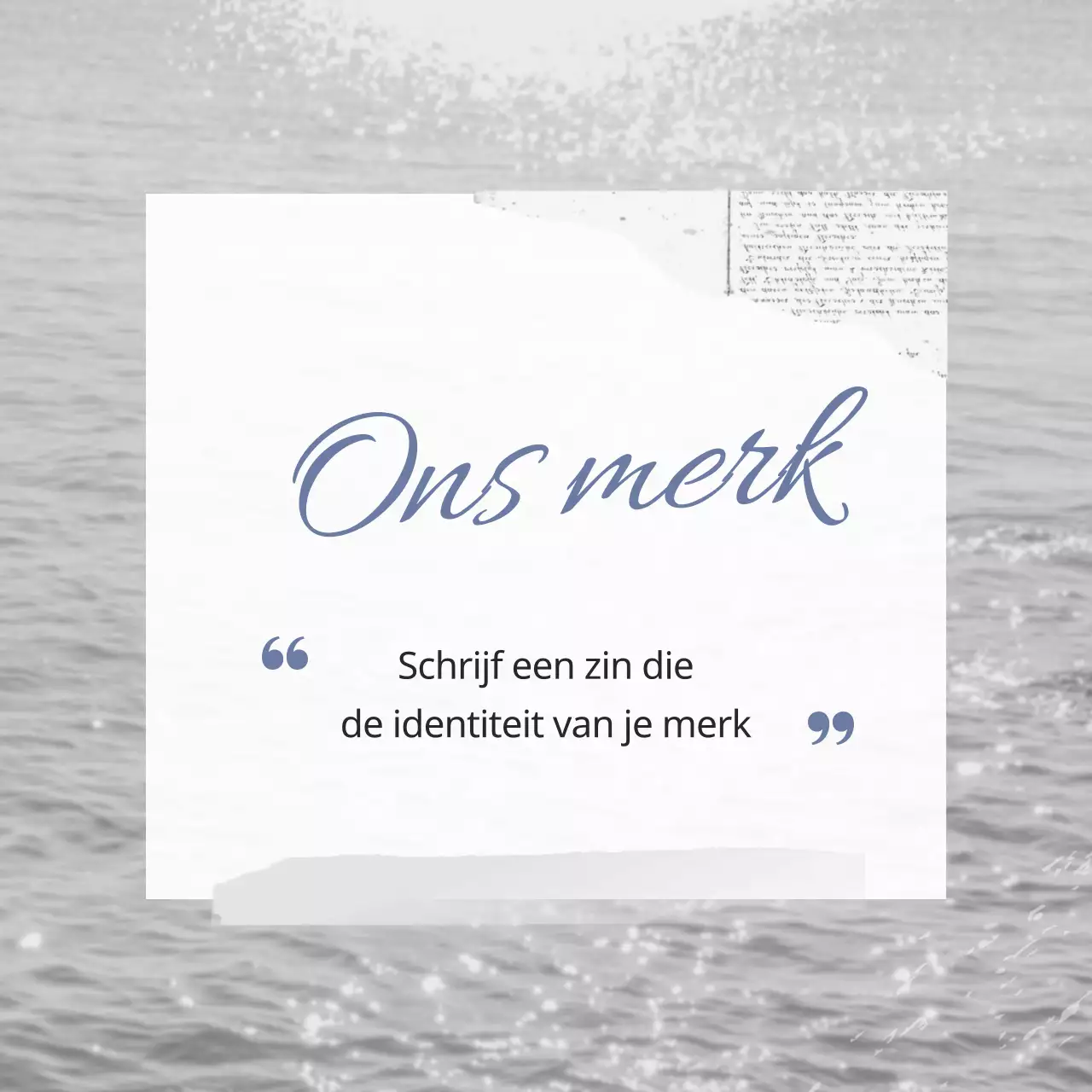 Een zwart-wit kledingmerk met vintage mode promoten