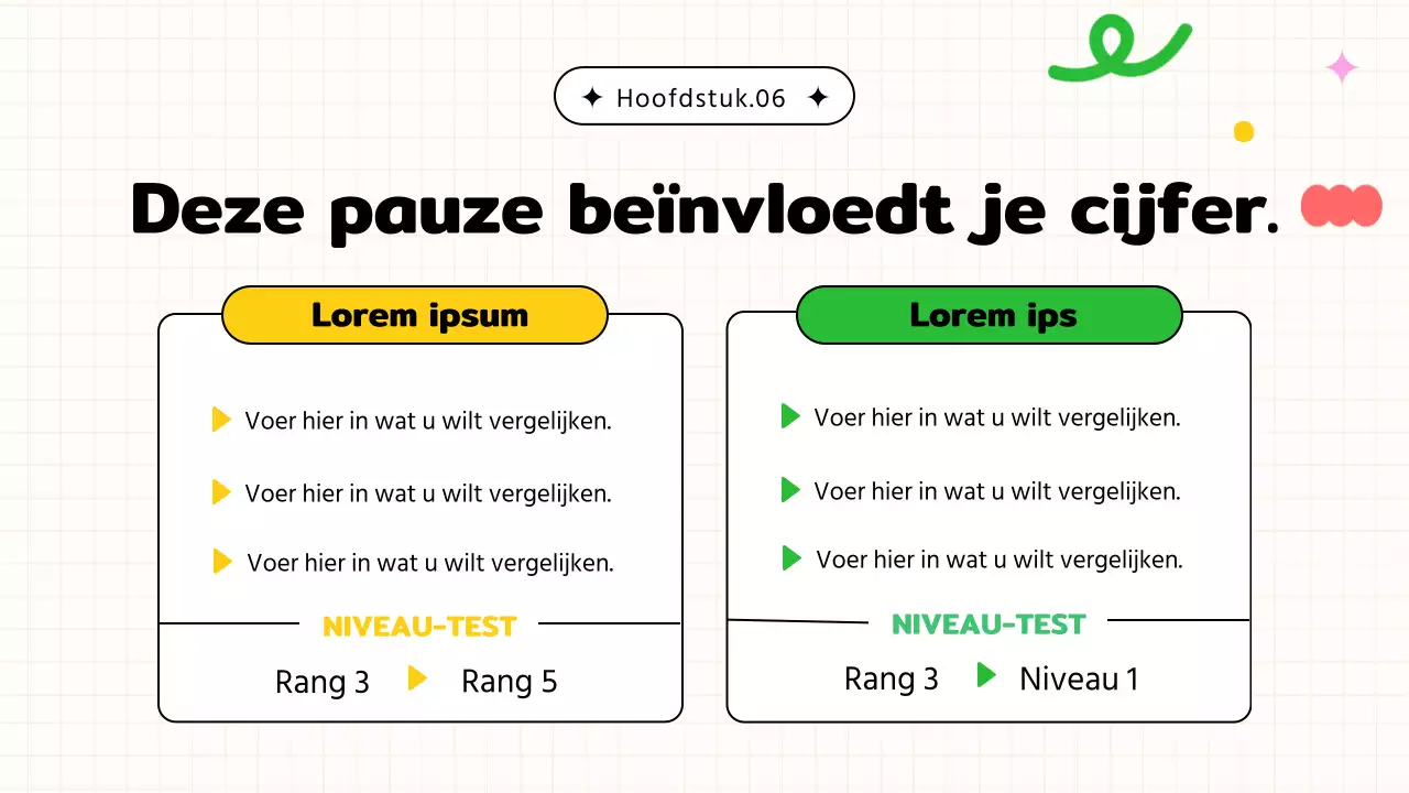 Beige en zwart, gezellige vakantiespecials oriëntatiepresentatie