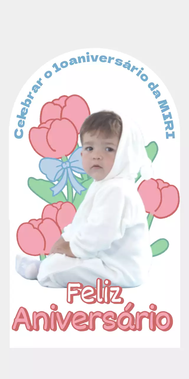 Um bonito retrato de chá de bebé cor-de-rosa