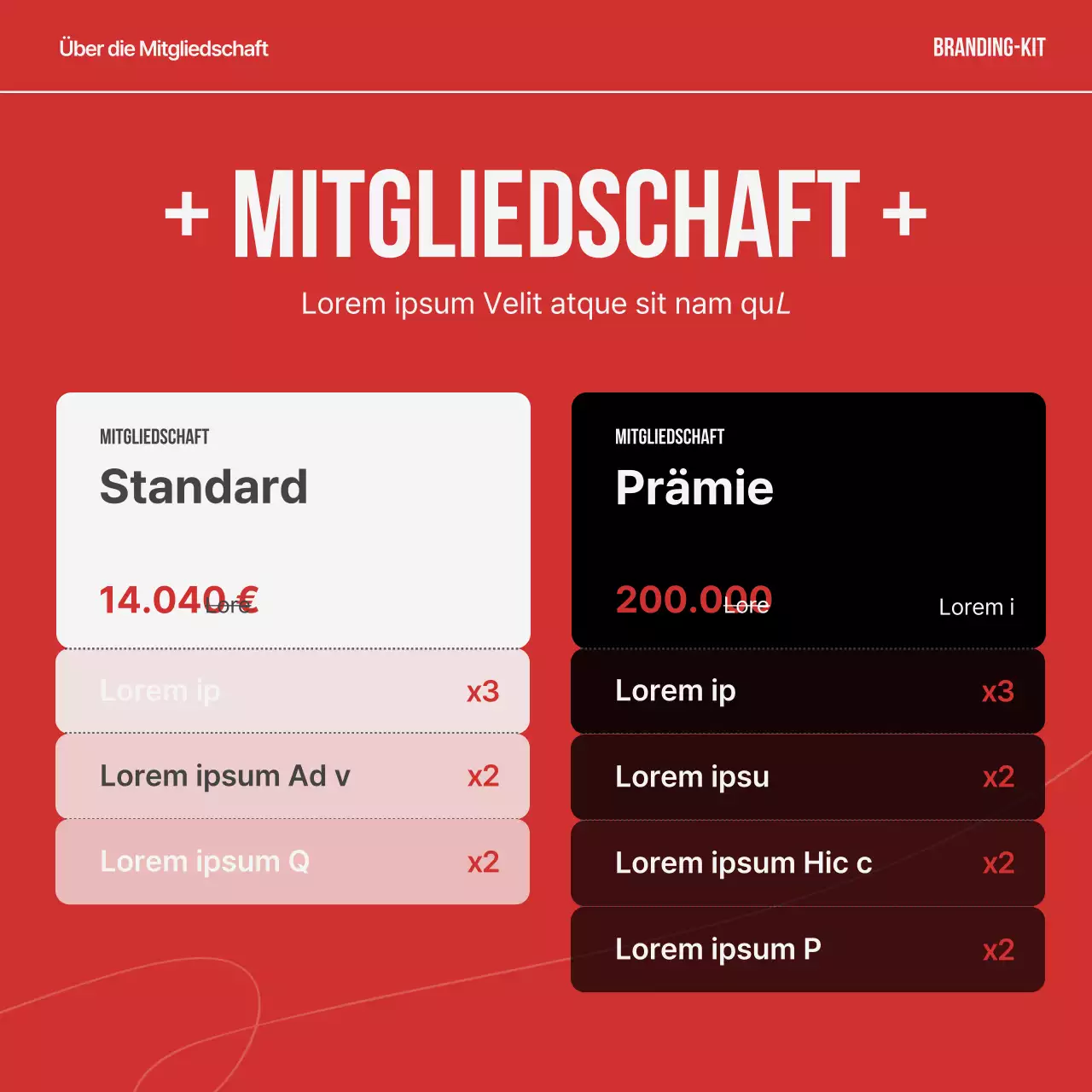 Red's modern hair brand post