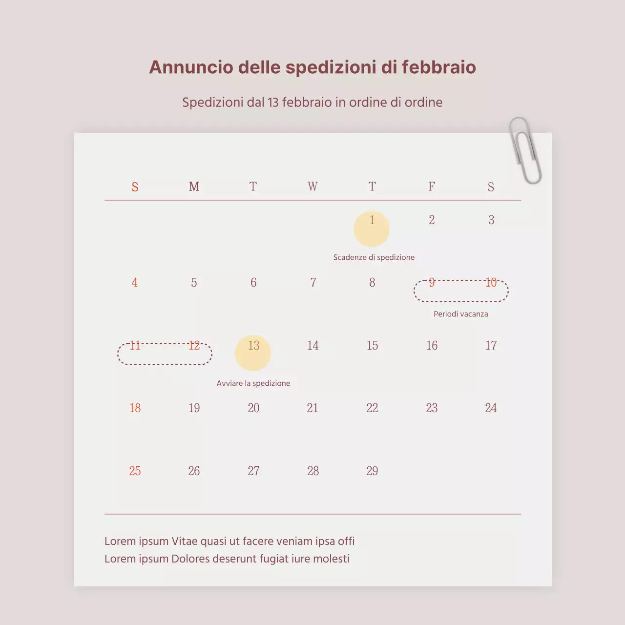 Un annuncio che vende un lookbook di accessori di gioielleria di tendenza in rosa e marrone.