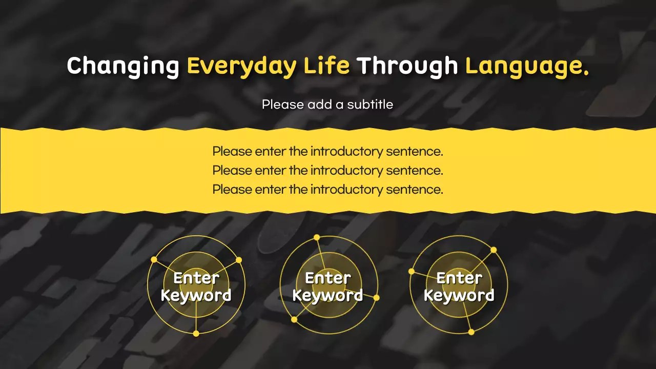 Apresentação do Guia de Aprendizagem Simples Amarelo