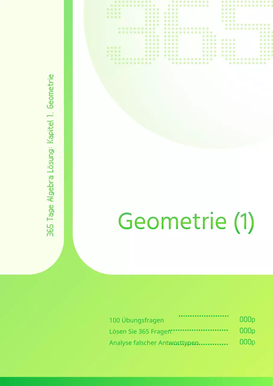 Cyber-inspiriertes Higher Maths Workbook in Grün und Lindgrün