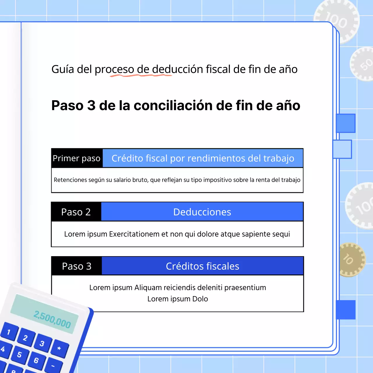 Acerca de la Guía Blue's para la conciliación de fin de año