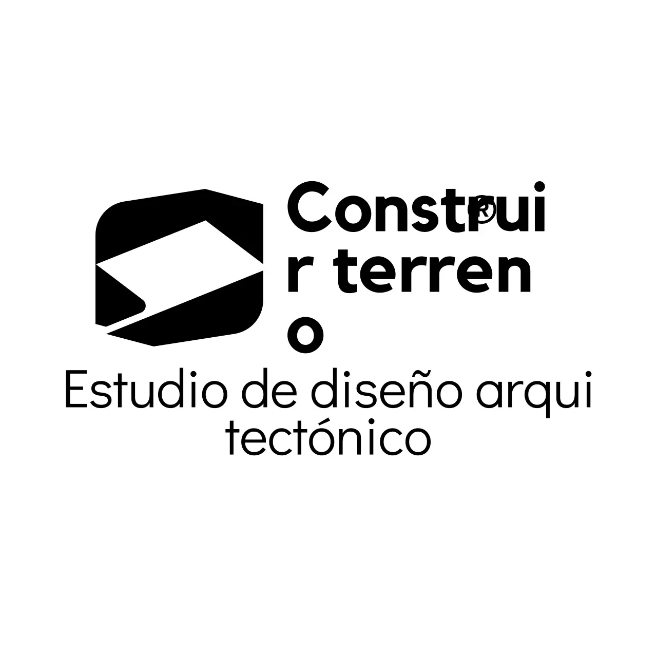 Diseño comercial con un logotipo corporativo sencillo