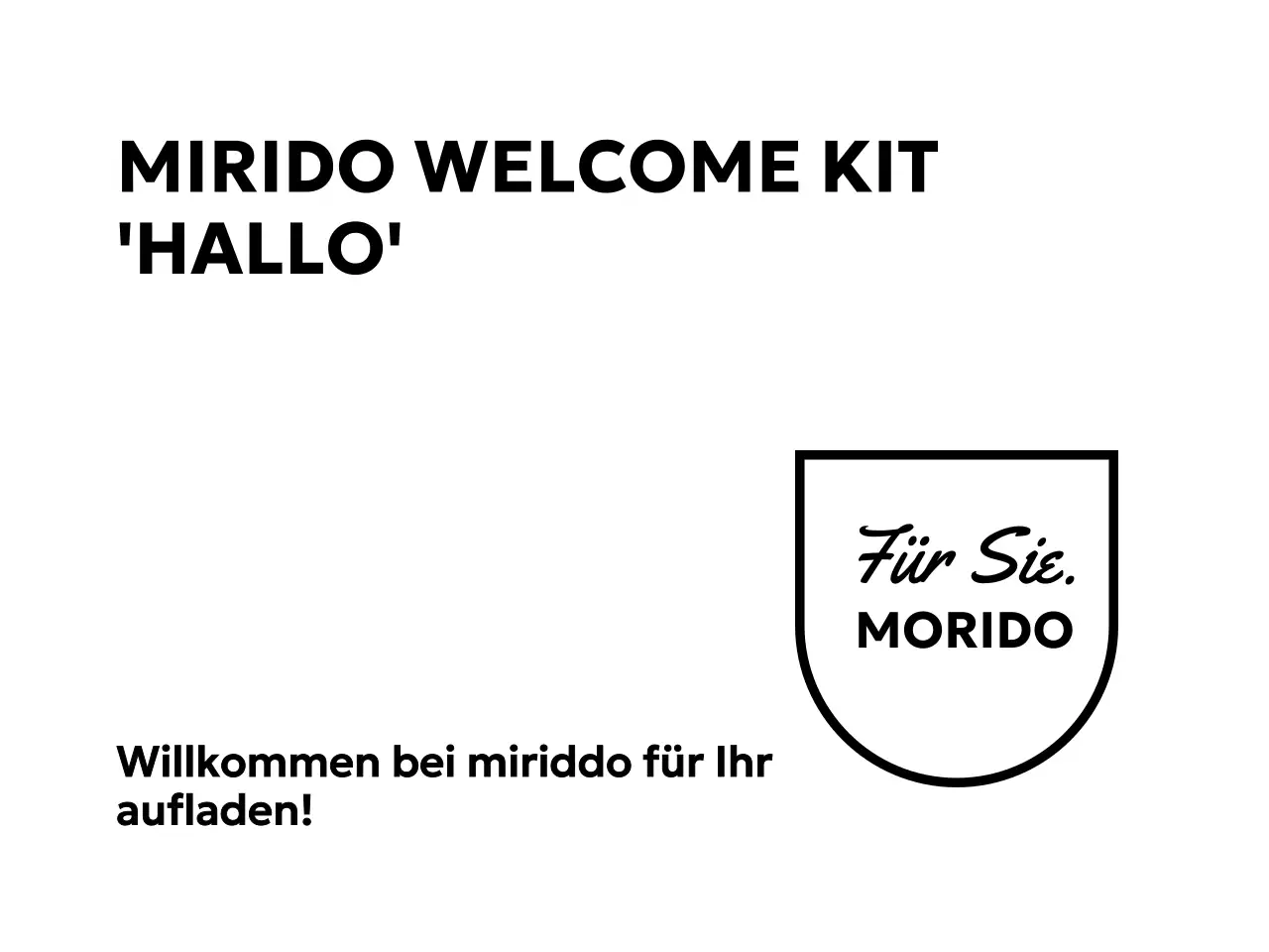 Willkommenspaket für Unternehmen mit gotischen und kursiven Schriftarten