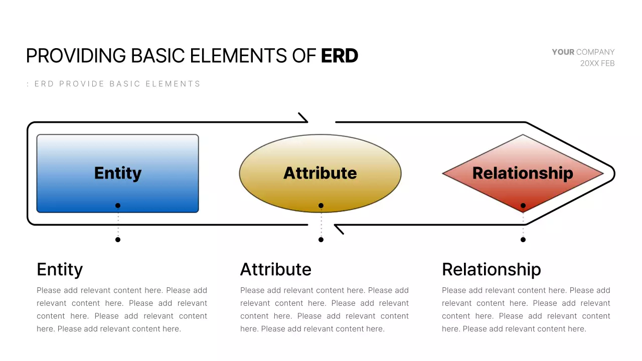 A modern white and blue development diagram report