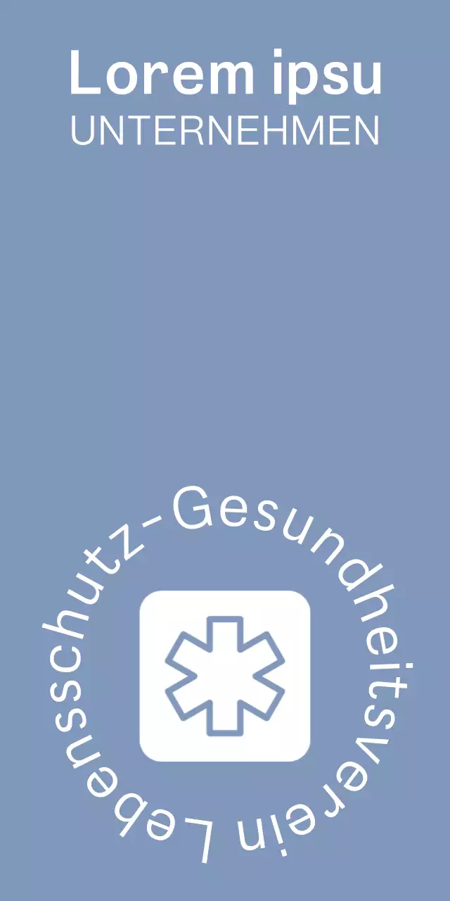 Einfaches Logo einer Regierungsorganisation