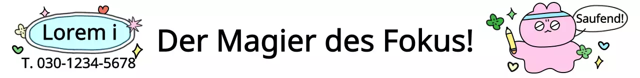 Ein perfektes Amulettkonzept mit bunten und niedlichen Illustrationen