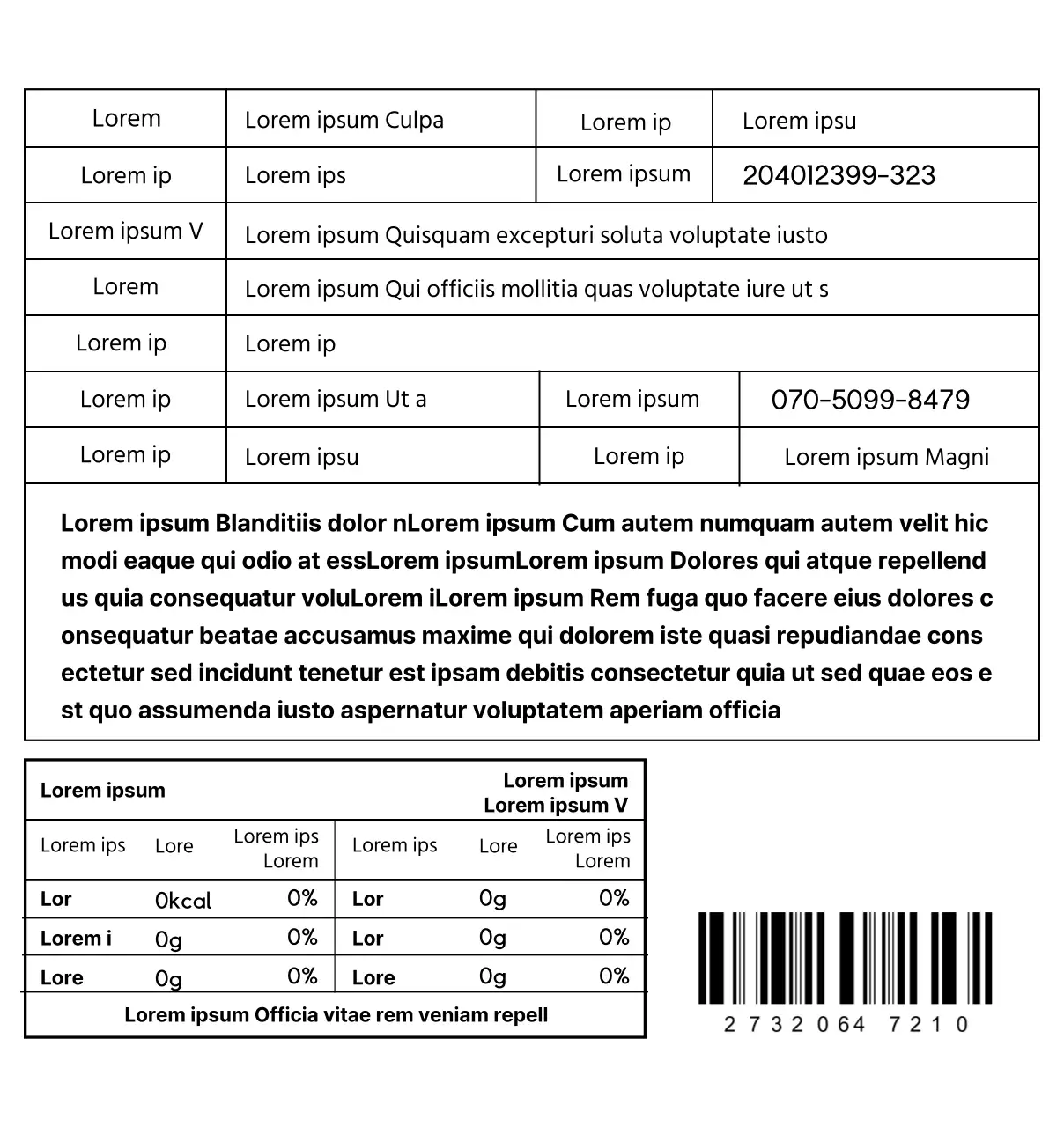 Illustrazione di frutta secca in colori primari