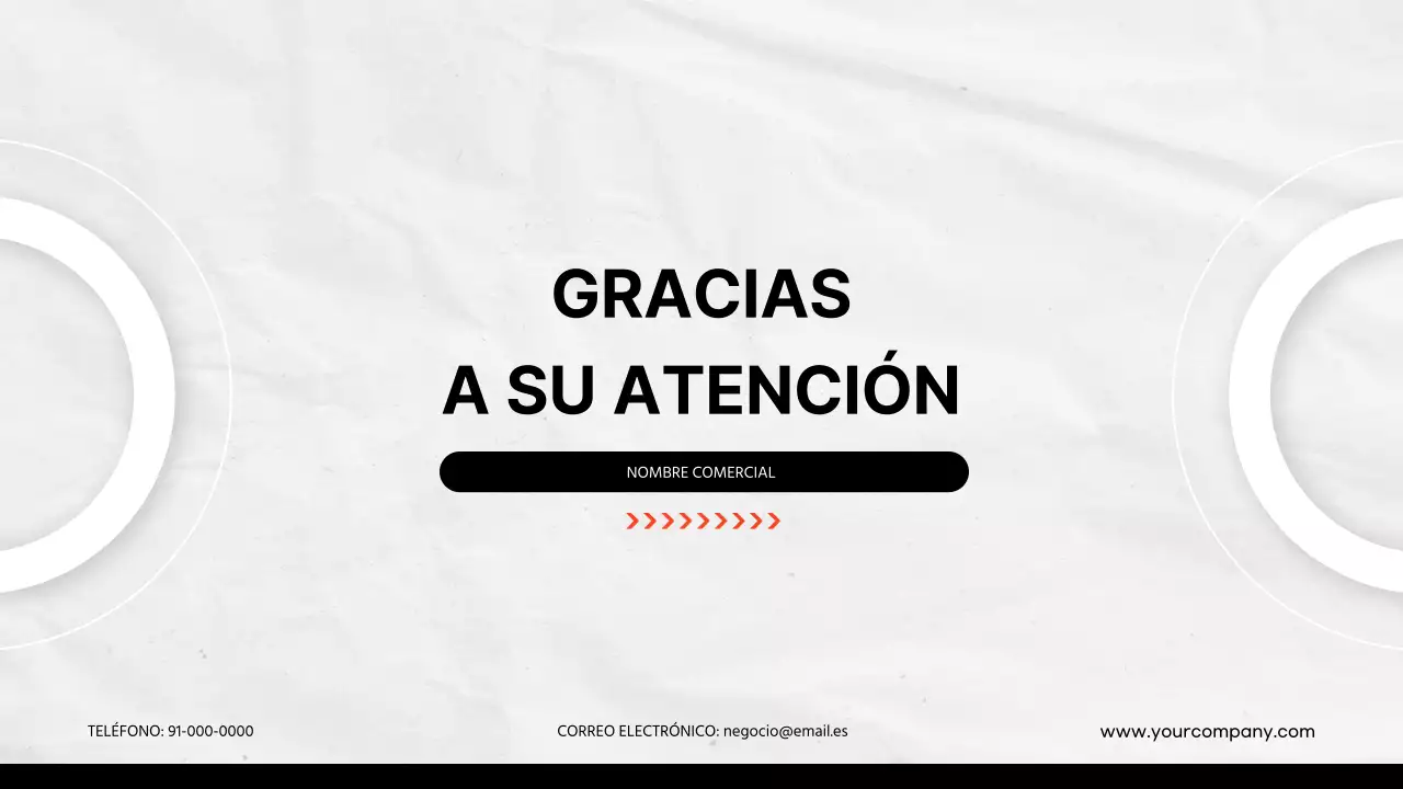 Material clásico para informes comerciales en negro y rojo