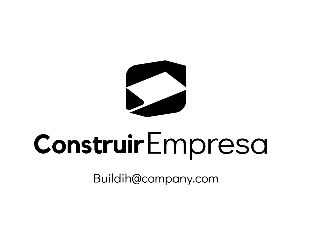 Logotipos corporativos con formas geométricas
