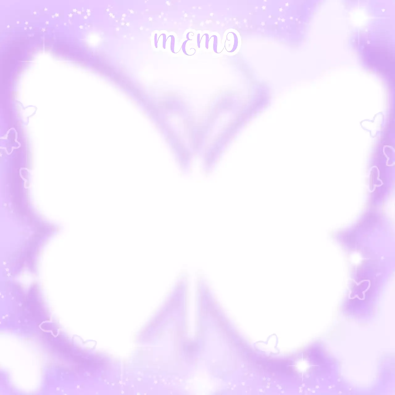 Purple Aesthetic Memo Diary Social Media Post