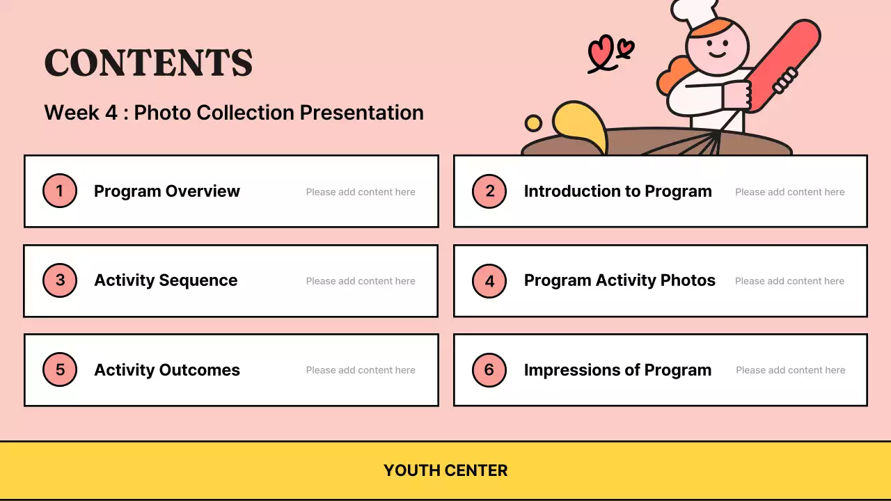 Pink Modern Activity Guide Presentation