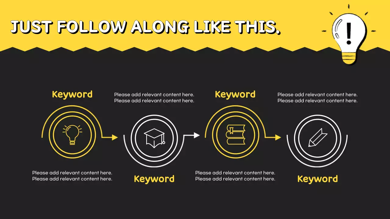 Apresentação do Guia de Aprendizagem Simples Amarelo