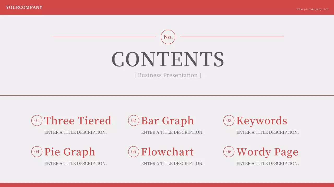 Red Modern Business Presentation