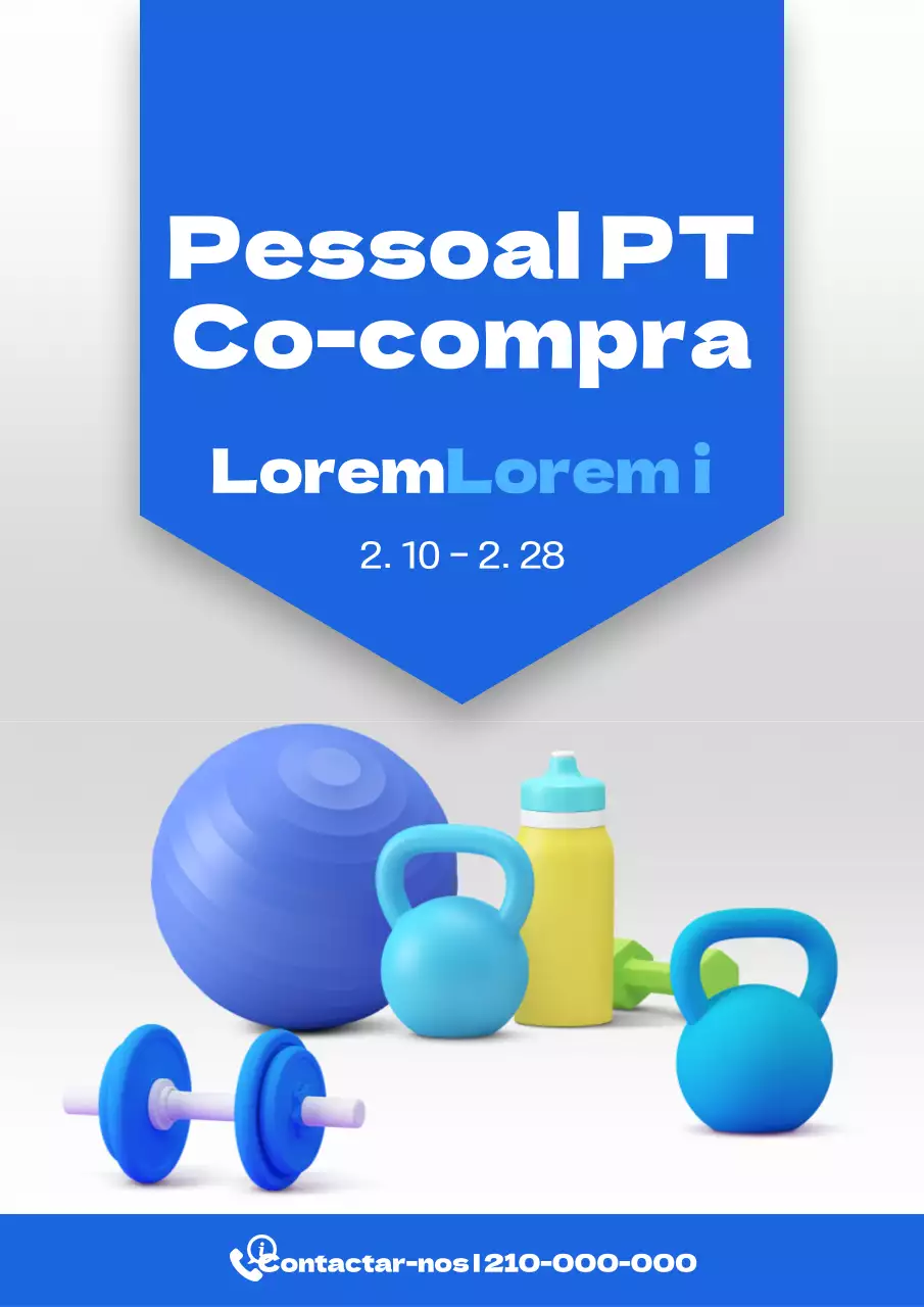 Anúncio de co-compra da Blue's trendy PT