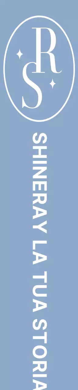 Lussuoso negozio di bellezza con logo in alfabeto con ovali e brillantini