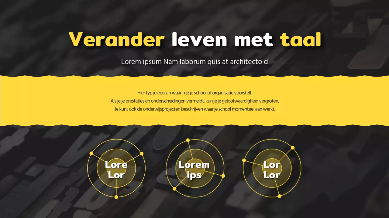 Studiegids voor het Gele Schooltje