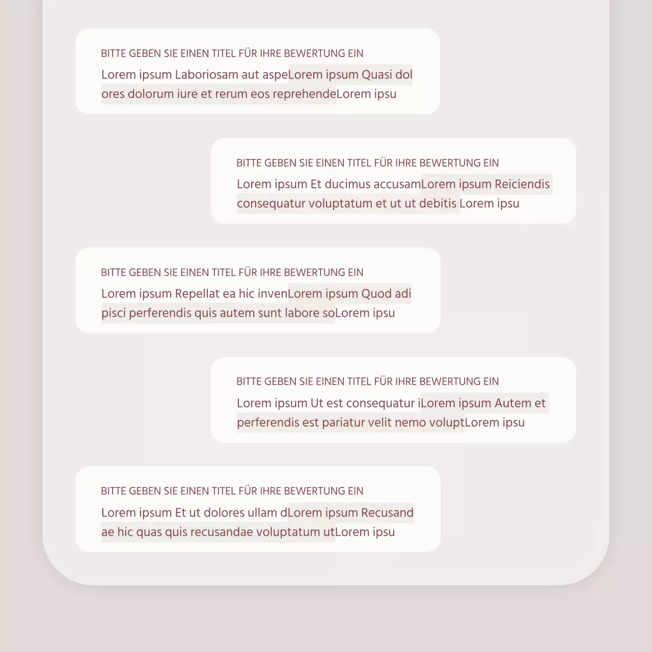 Eine Anzeige, die ein Lookbook mit trendigen Schmuckaccessoires in Rosa und Braun verkauft.