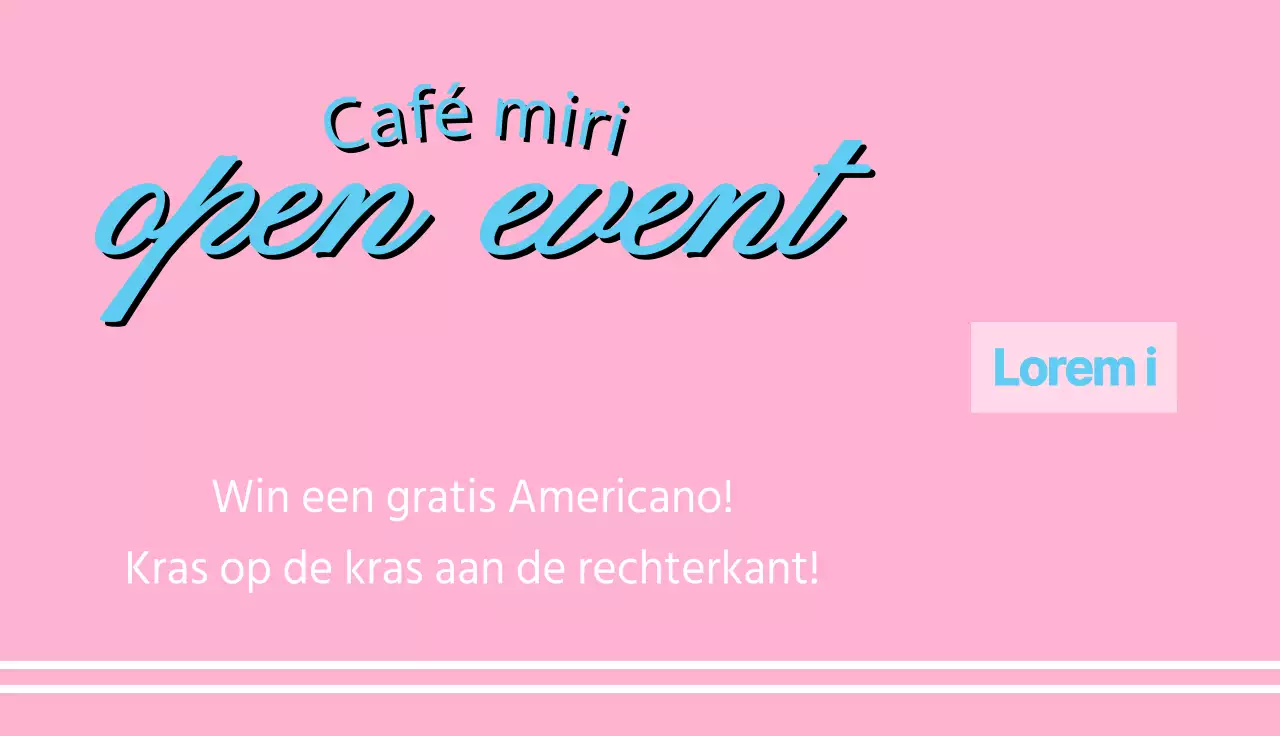 Emotioneel beeld met roze cursief schrift op een natuurlijke achtergrond