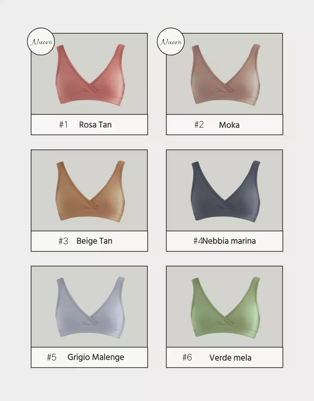 Pubblicità di biancheria intima semplice in bianco e chartreuse