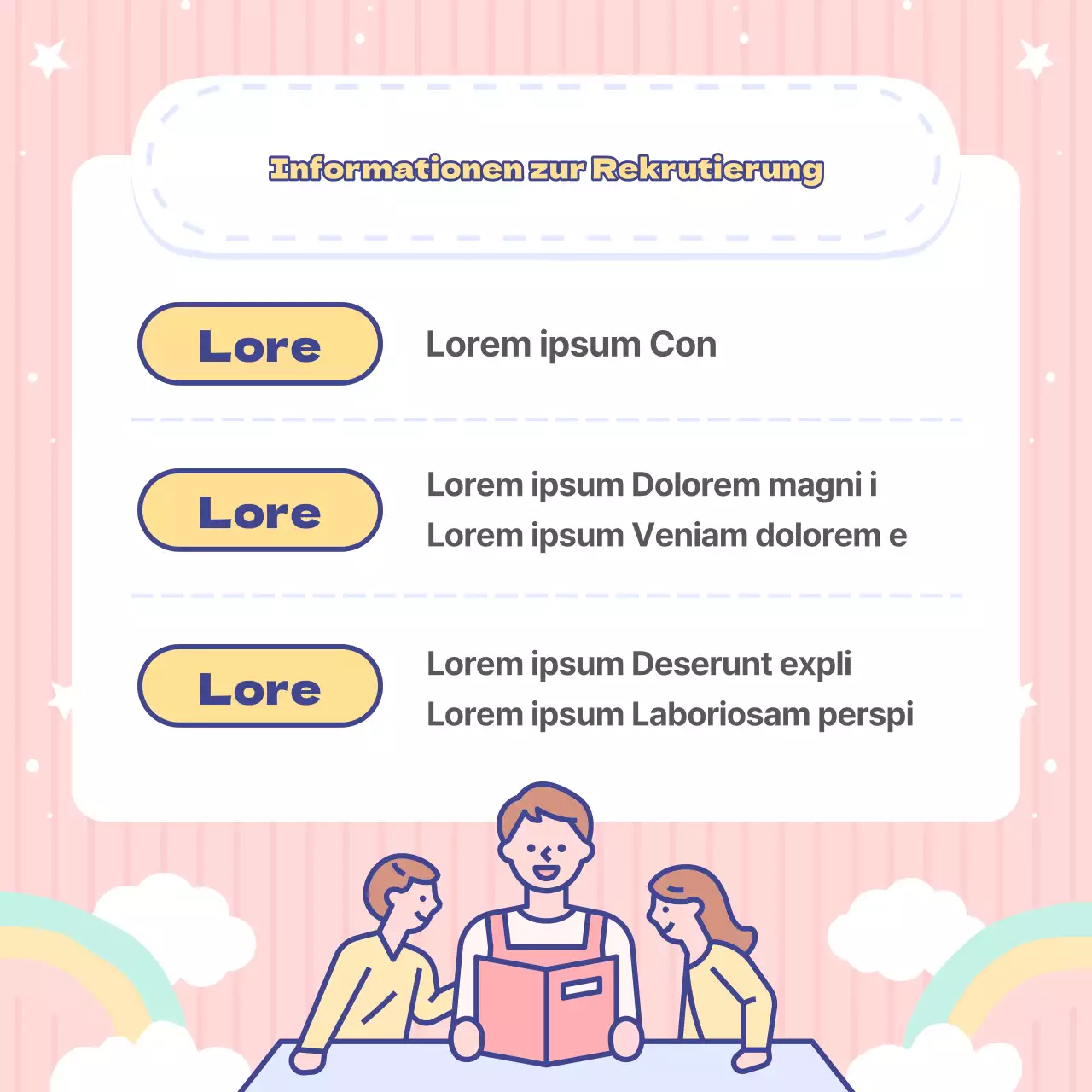 Bezaubernde hellblaue und rosa Kindergarten Kleinanzeigen