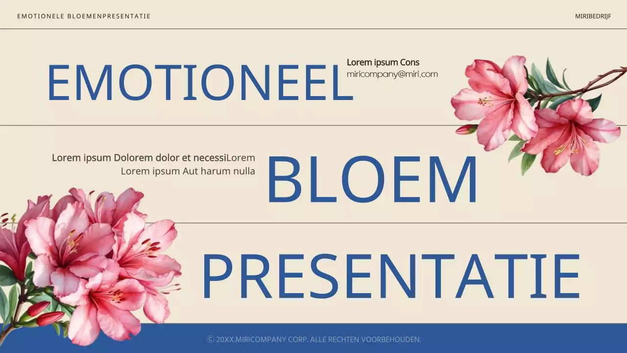 Eenvoudige en sentimentele lentebloemen in blauw en ivoor