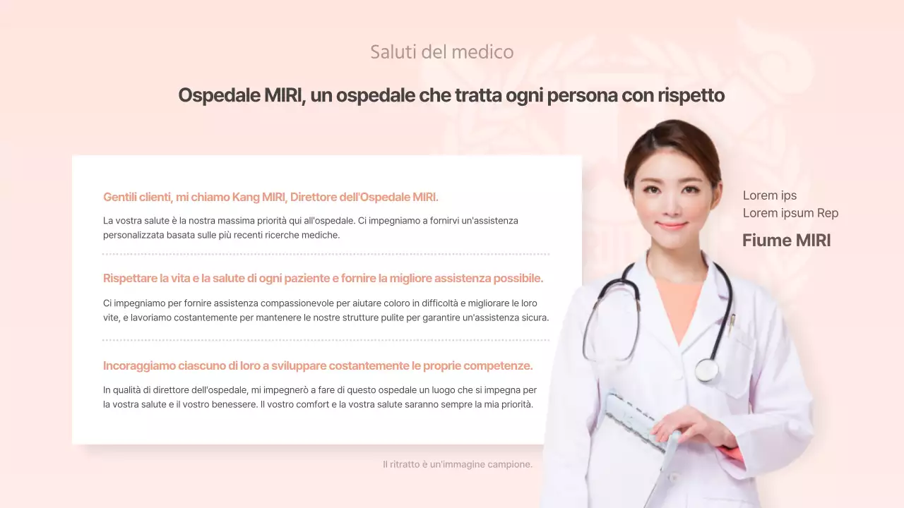 Un'introduzione a un arcobaleno di saluti moderni per gli amministratori delegati