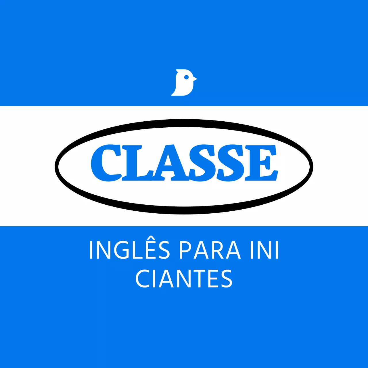 Design simples com um fundo azul e um círculo no meio