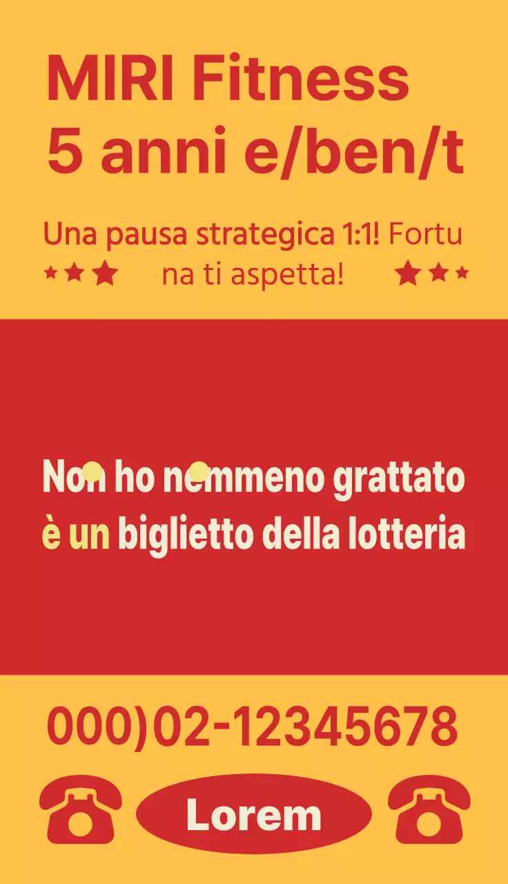 Evento palestra rosso e neutro