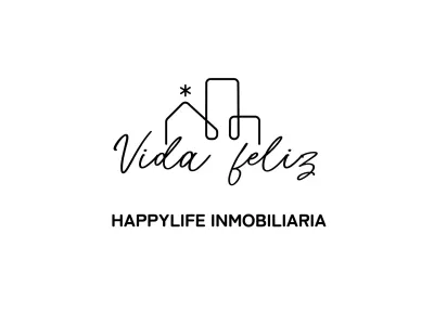 Concepto simple inmobiliario con ilustraciones de tirolinas