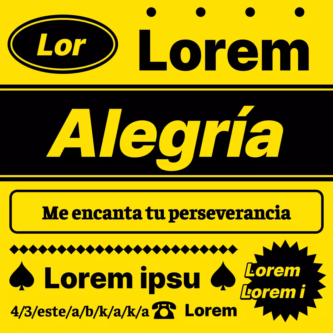 Un lema escolar retro en amarillo y negro @schoolmarms