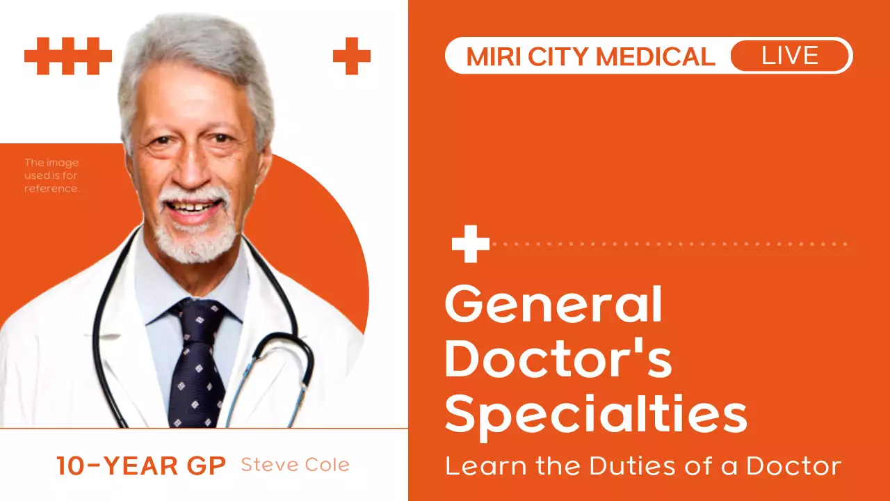 Orange Professional Medical Promotion YouTube Thumbnail