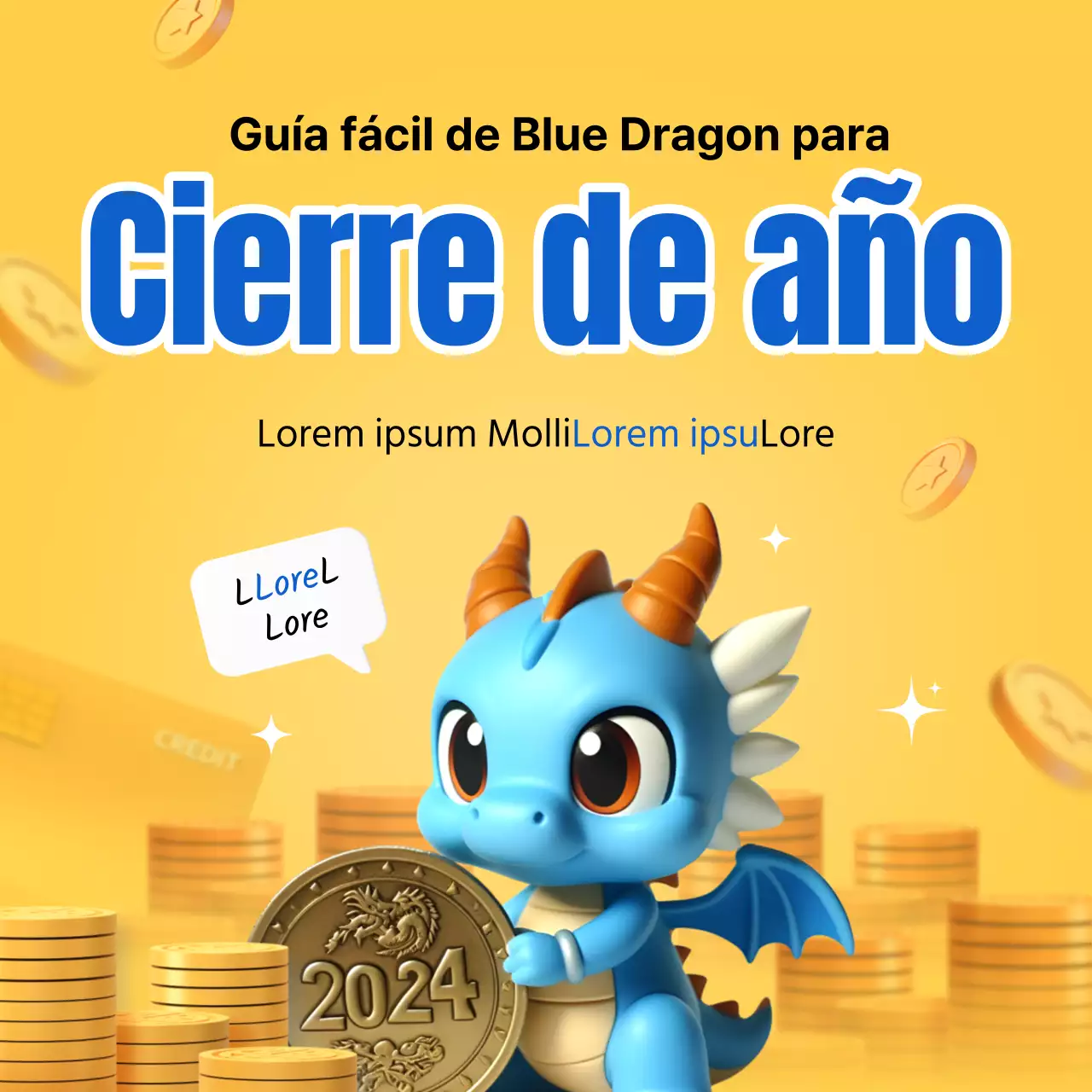 Información sobre la liquidación del Año del Dragón Amarillo 2024