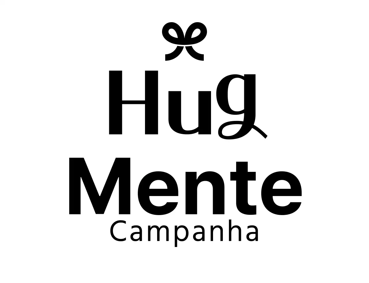 Grupos de voluntários da campanha com ilustrações de fitas