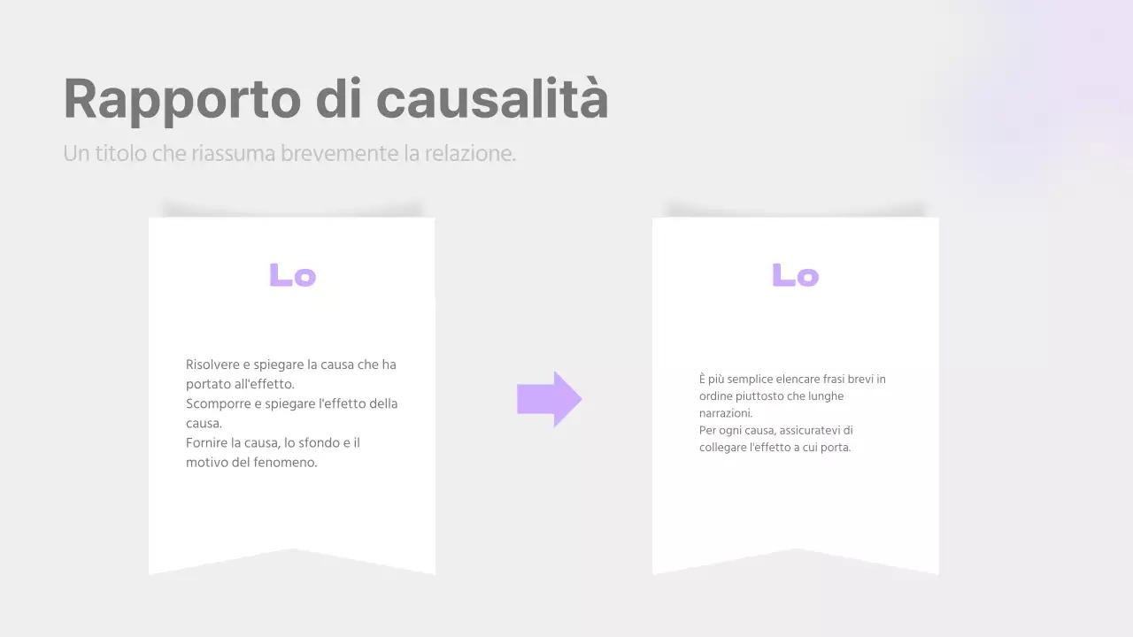 Una relazione semplice in malva e grigio