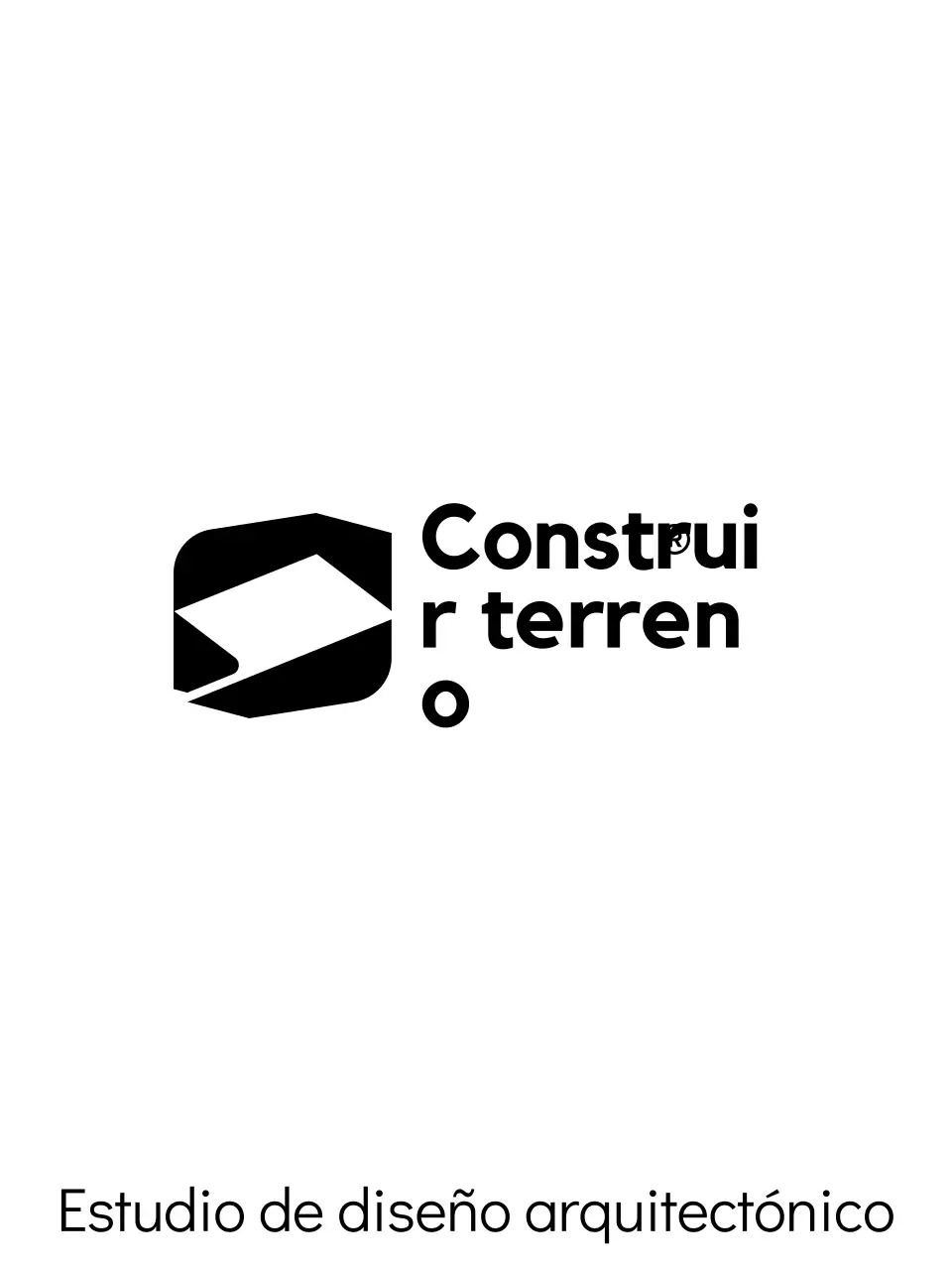 Diseño comercial con un logotipo corporativo sencillo