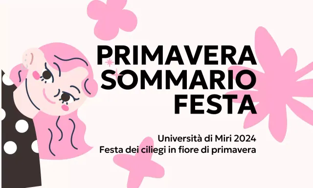 Design promozionale con adorabili illustrazioni rosa